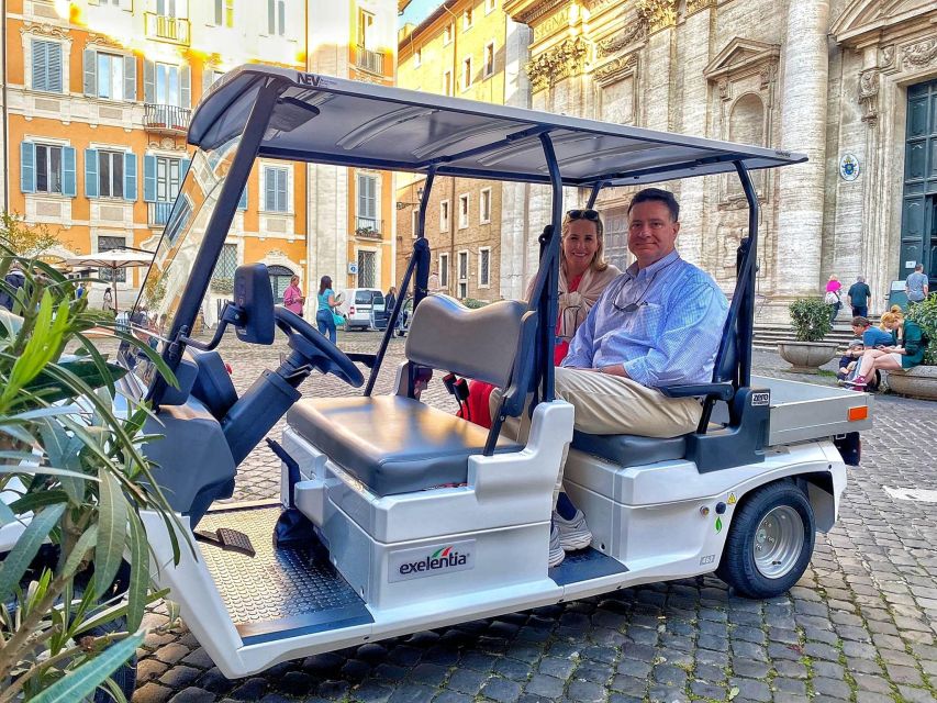 4H Private Golf Cart Tour with Local Guide and Gelato - Saint Mary Major and the gelato finish at a shop since 1947