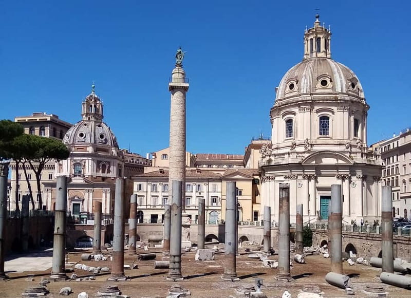 Ancient Rome with Archaeology - Small Group Only - Imperial Fora viewpoints: seeing five forums as one political machine
