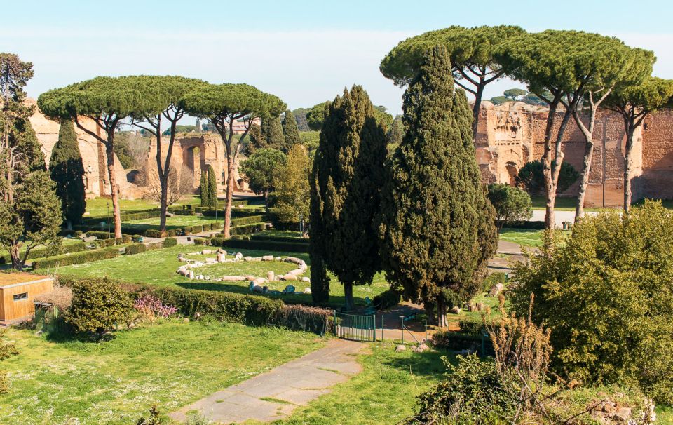 Baths of Caracalla Exclusive Private Guided Tour and Tickets - Inside the ruins: mosaics, heating systems, and huge vaulted rooms