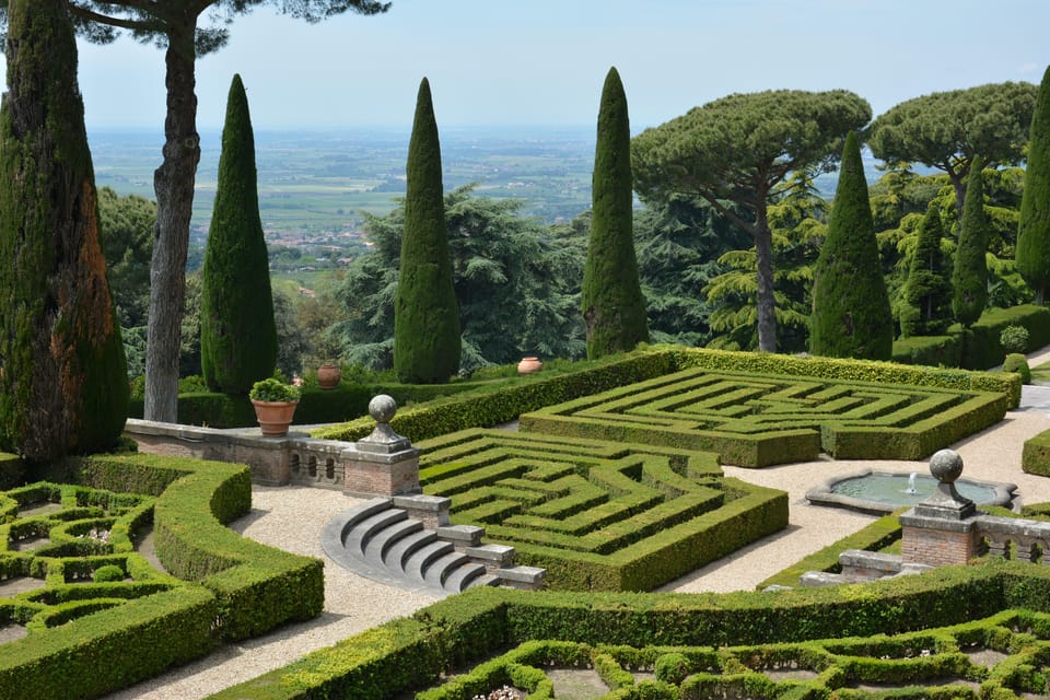 Borgo Laudato Si' - Gardens of Villa Barberini - Who Will Enjoy This Garden-and-Ruins Style Best