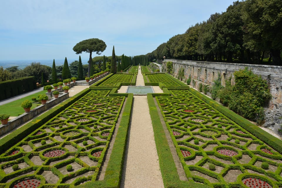 Borgo Laudato Si' - Gardens of Villa Barberini - How the 1-Hour Eco-Visit Moves Through Villa Barberini