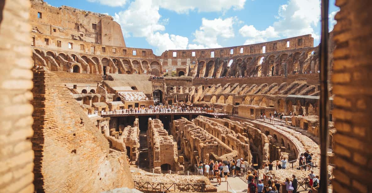 Colosseum and Ancient Rome Discovery Guided Small-Group Tour - What You’ll See in the Colosseum: Views, Stories, and No Arena Floor
