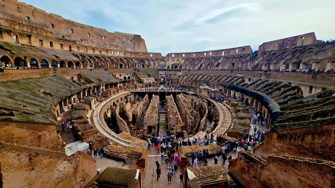 Colosseum Arena Tour, Palatine Hill and Roman Forum - Key things to know before you go