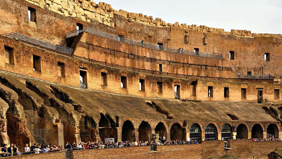 Colosseum Arena Tour, Palatine Hill and Roman Forum - Roman Forum: markets, law courts, Caesar, and Cicero