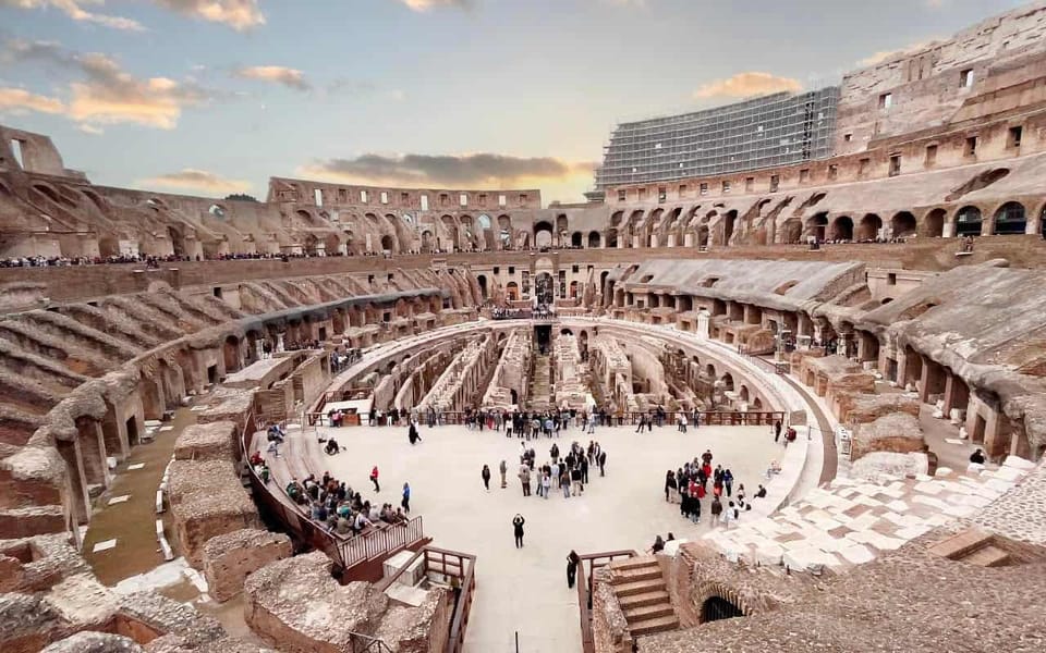 Colosseum Gladiators Gate & Arena Express Guided Tour - Getting in faster: priority tickets without wasting your prime-time energy