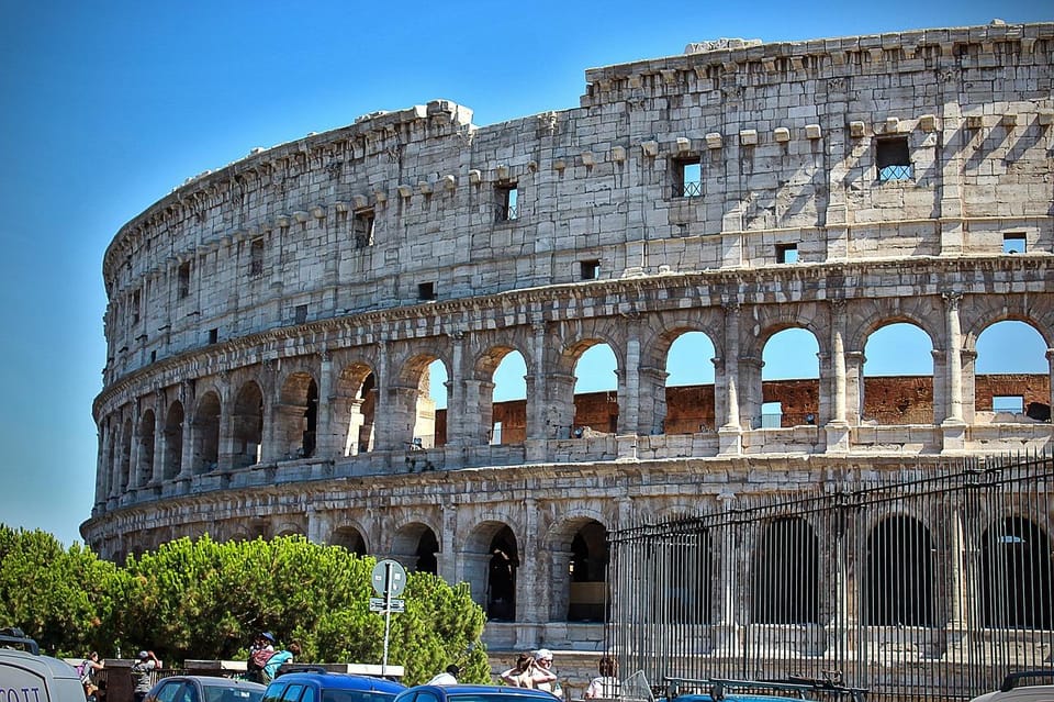 Colosseum, Palatine and Forum tour with virtual guide - Colosseum first: arches, arena views, and stories you can control