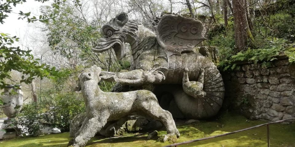 Day trip Rome: Bomarzo Monster Park & Medieval Villages tour - Bomarzo village and Monster Park: where the sculptures take over