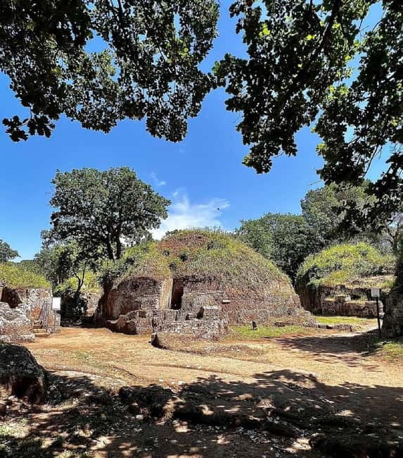 Day trip Rome: Tarquinia and Cerveteri, Etruscan tour - Stop 1: Cerveteri and the Necropolis of Banditaccia (About 2 Hours)