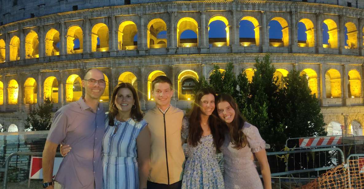 Elegant Rome by night tour and dinner in a local restaurant - Rome After Dark: Getting the Vatican to Colosseum Feel in One Evening