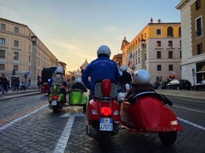 Evening Vespa Sidecar Tour with Gourmet Pizza Tasting - Your Guide in Your Ear: Headsets, Live Narration, and Better Sight Stops
