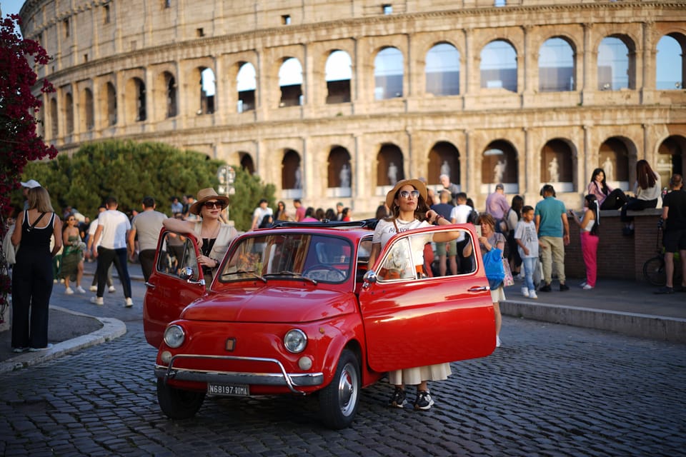 Explore Rome in Style by A Vintage Car Fiat 500 Tour - Timing, Starting Times, and How to Choose the Right Slot