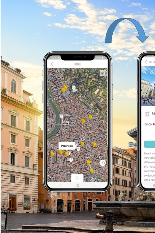 From Naples, Florence and Rome: Pantheon and smart audio - Practical expectations for your day inside the Pantheon
