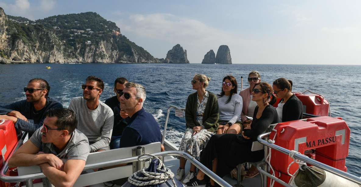 From Rome: Capri and Anacapri Guided Tour and Island Cruise - Capri by walking: Piazzetta di Capri and the Gardens of Augustus