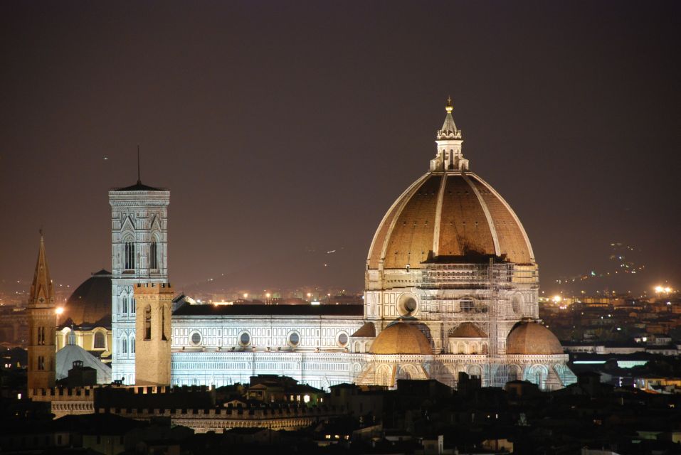 From Rome: Florence & Pisa Full-Day Tour - First Florence Views From Piazzale Michelangelo