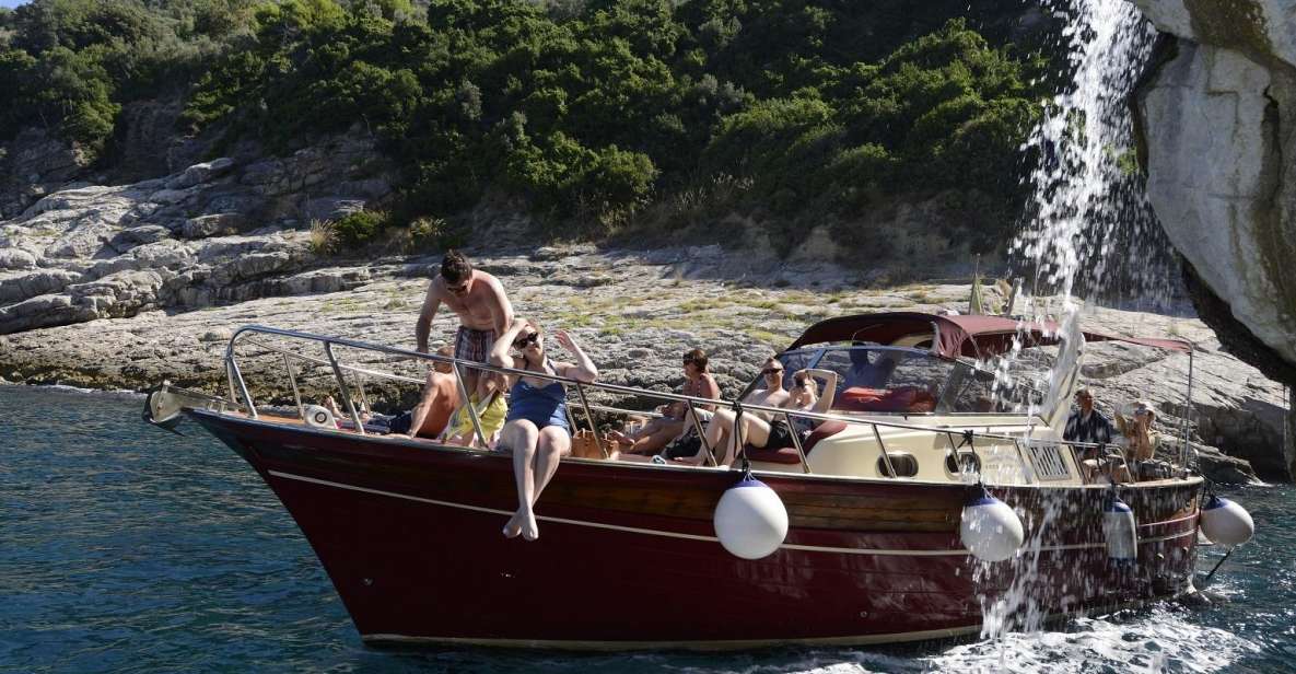 From Rome: High Speed Train Transfer and Boat Tour of Capri - Boat tour around Capri: grottos, sea cliffs, and real photo angles
