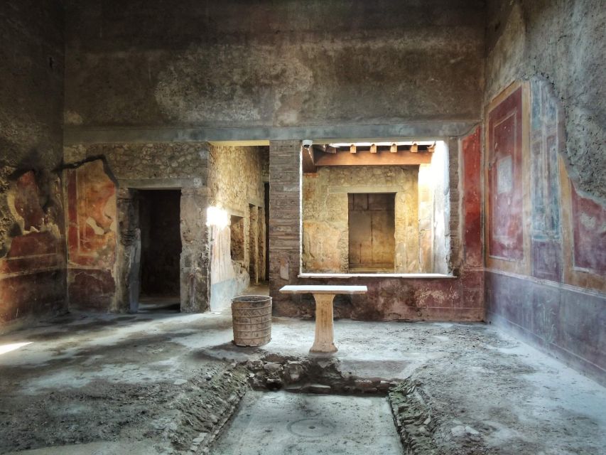 From Rome: Pompeii Day Trip by Fast Train and Car - House of the Faun: wealth you can read in stone