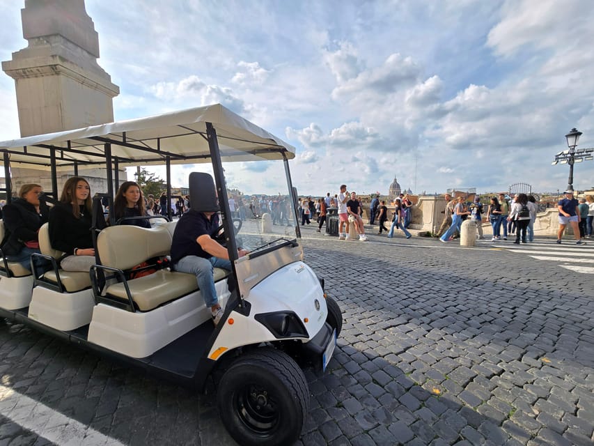Golf Cart Tour of Rome: 3h with local guide and Gelato - Villa Borghese to Palazzo del Quirinale: a scenic Rome orientation