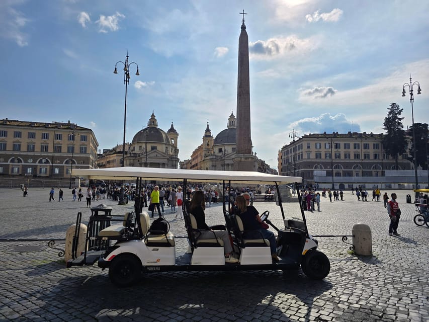 Golf Cart Tour of Rome: 3h with local guide and Gelato - Pickup from your hotel: the part that decides if the day feels smooth