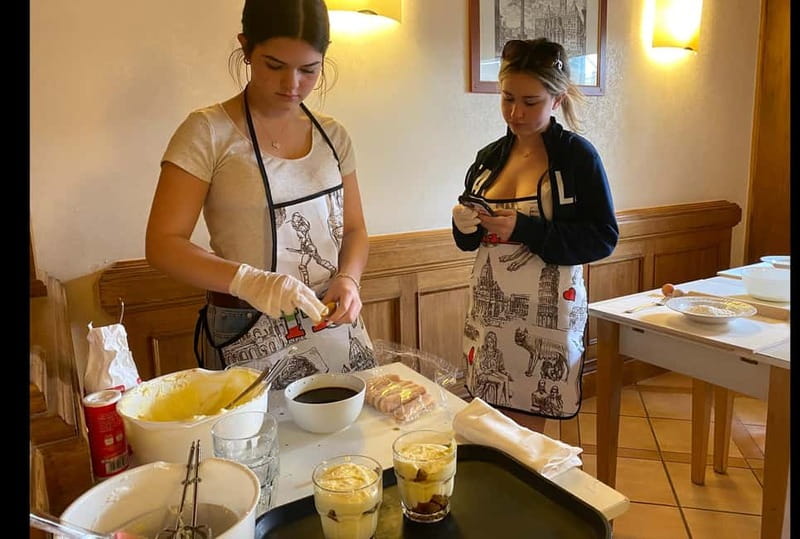 Hands-On Pasta & Tiramisu Class near Colosseum - Tiramisu: The Dessert Portion You’ll Be Proud Of
