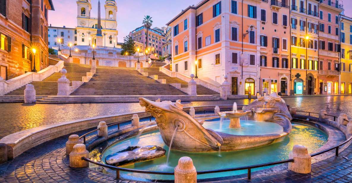 Highlights of Rome: Historical Center Walking Tour - Spanish Steps: viewpoint energy, then real guidance
