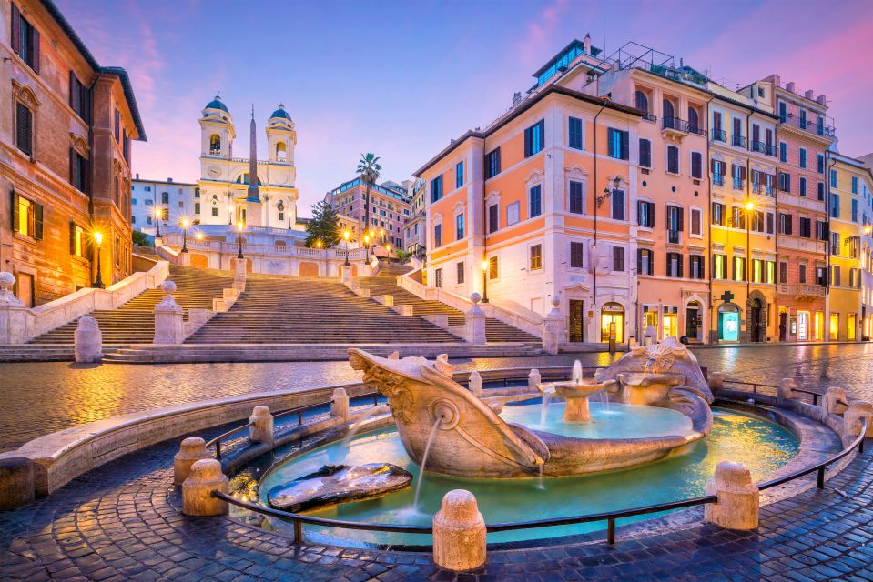 Highlights of Rome: Historical Center Walking Tour - Start smart: Piazza della Trinità dei Monti and a punctual meetup