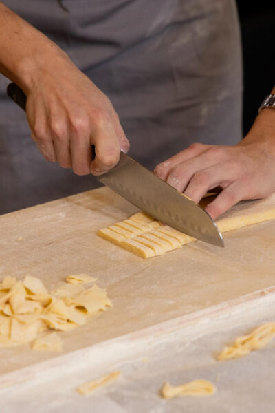 Masterclass: Aperol Spritz & Pasta Making Experience in Rome - Meeting at Restaurant Gusto: arriving ready to cook