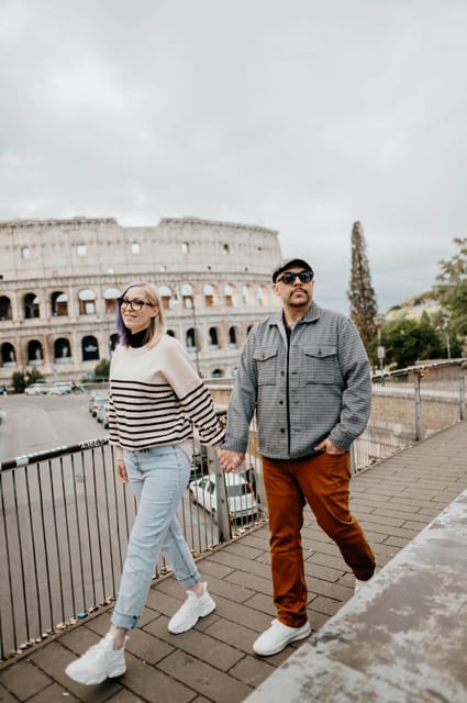 Mini Photo-session at Colosseum with Photographer - What the Photographer Does With Those 50 Photos