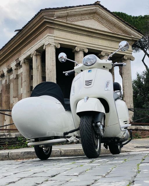 Morning Vespa Sidecar Tour with Cappuccino - The morning route: from Quirinale to Trevi’s fountain moment