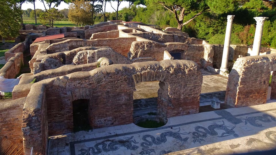 Ostia Antica: Small group tour from Rome - Public Baths: Cleaning, Training, and Hanging Out