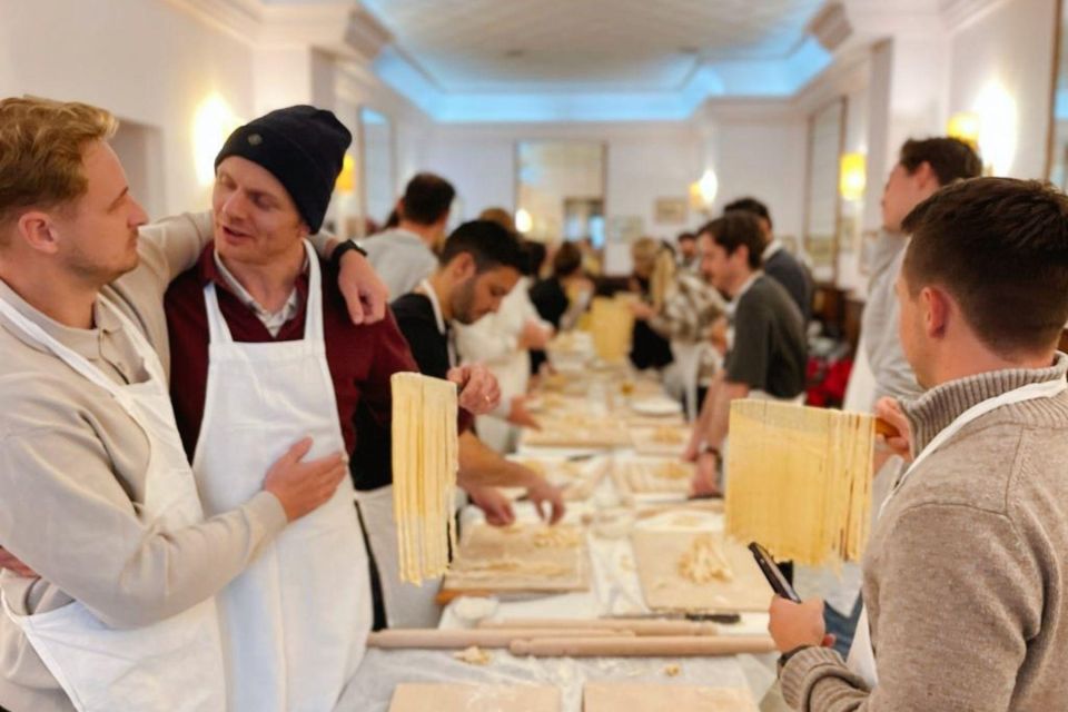 Pasta Cooking Class with Pesto Sauce Making in Rome Center - Practical Tips to Make Your Evening Go Smoothly
