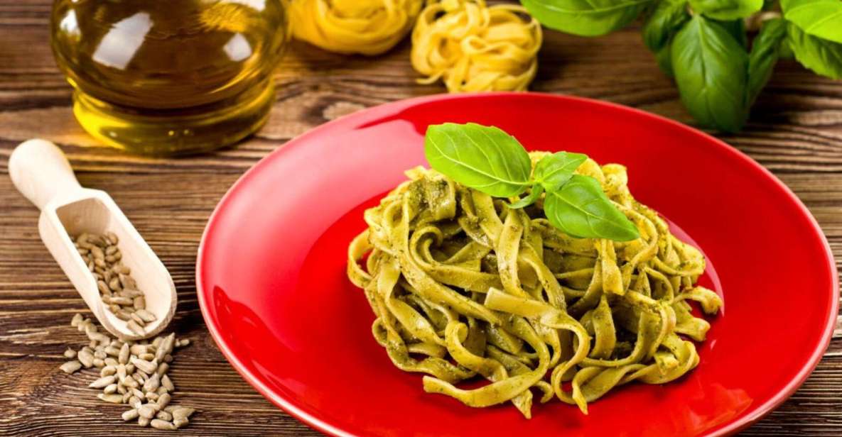 Pasta Cooking Class with Pesto Sauce Making in Rome Center - Piazza Navona Start: Meeting at Ristorante Panzirone