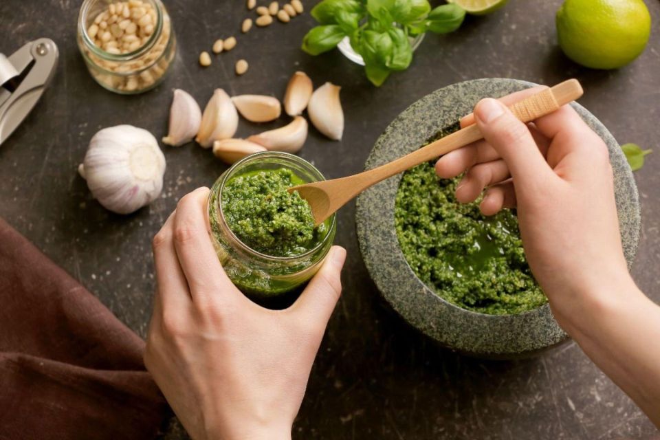 Pasta Cooking Class with Pesto Sauce Making in Rome Center - What You’ll Cook: Genovese Pesto Meets Fettuccine