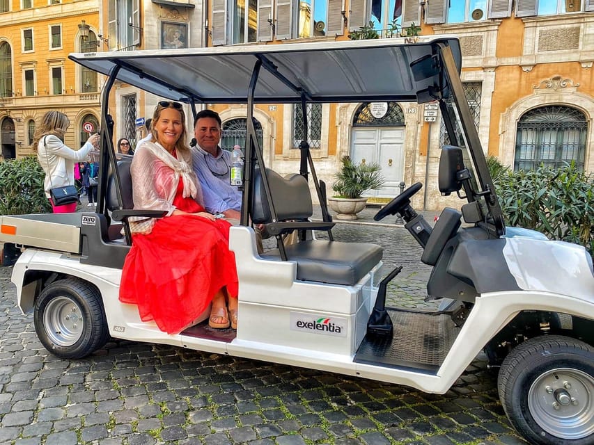 Private Golf Cart Tour with Roman and Gelato (more options) - Roman Forum, Pantheon, and the big “how Rome worked” stops