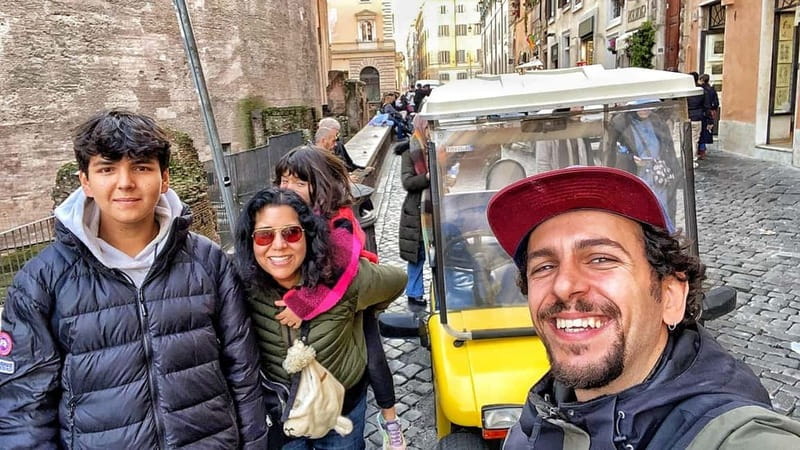 Private Golf Cart Tour with Roman and Gelato (more options) - Gelato and the Roman pizza add-on: the food stop you’ll actually remember
