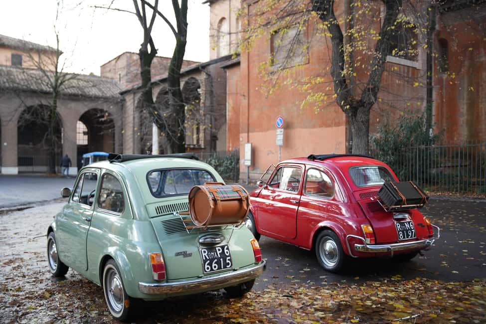 Professional Photoshoot with most Classic Fiat500 of Rome - Basilica of Santa Sabina: An Old Church Stop That Isn’t Just a Photo Moment