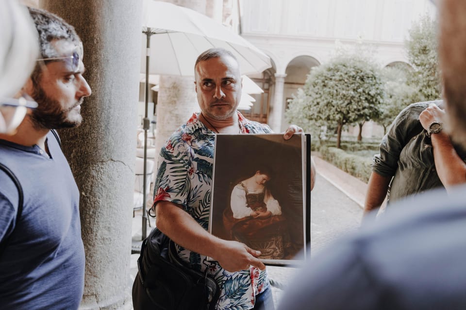 Renaissance Women of Caravaggio and the Borgia Family - Church dress code is not optional on this one