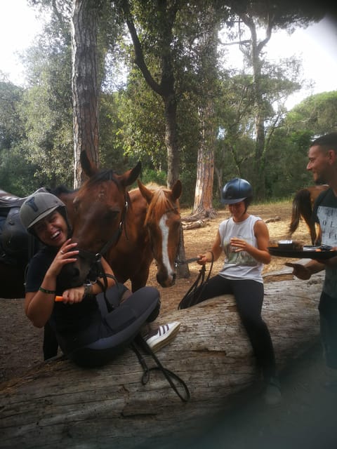 Ride in Rome with meal and wine included - Meeting the Rescue Horses Near the Beach (and Getting Your Bearings Fast)