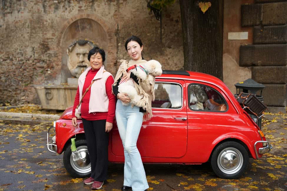 Roma: Fiat500 & Aperol Spritz Photo tour - Janiculum Hill and Aperol Spritz: the skyline moment