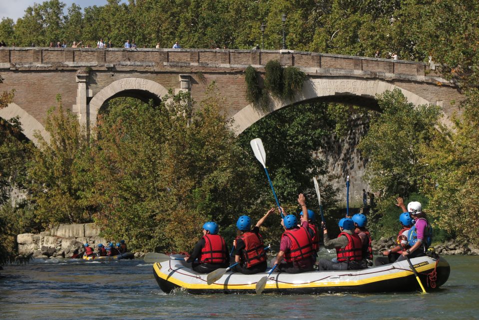 Rome: 2-Hours Rafting Experience on the Tiber River - Gear rules and packing tips that keep the rafting comfortable