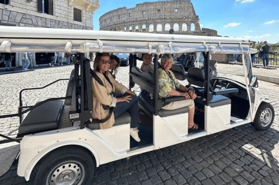 Rome: 3-hour guided city tour by electric golf cart - Key Things That Make This Golf Cart Tour Worth It