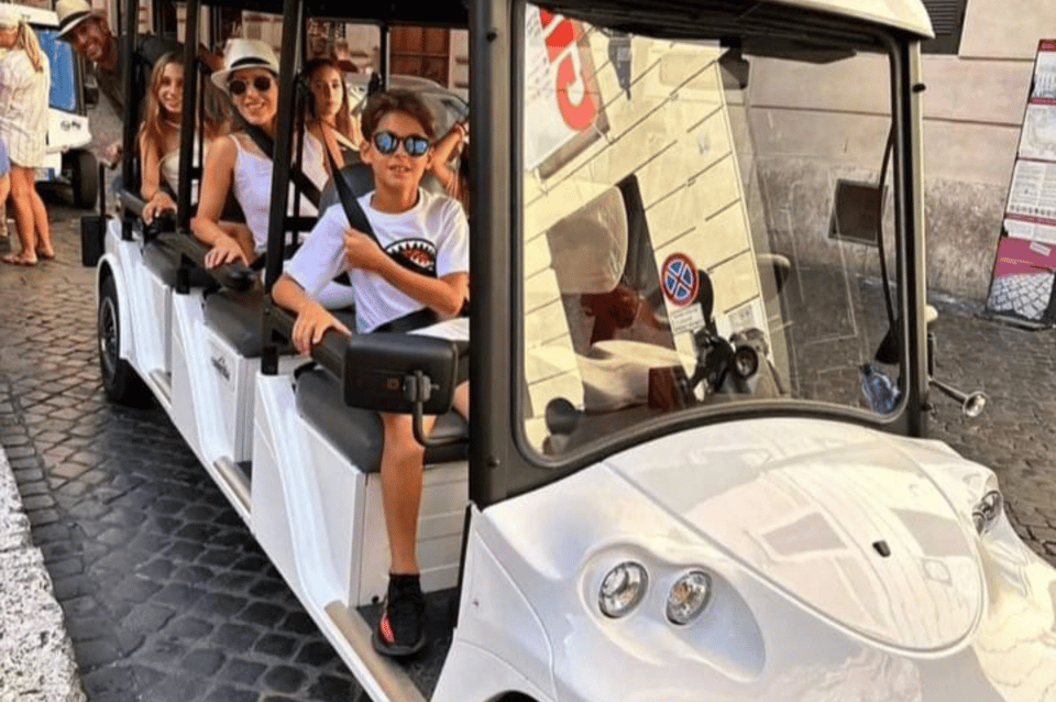 Rome: 3-hour guided city tour by electric golf cart - Vatican City View Stop: Big-Name Rome in a Single Ride
