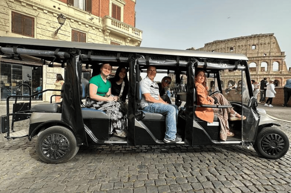 Rome: 3-hour guided city tour by electric golf cart - Meeting at Repubblica: Start Smooth, Not Scrambled