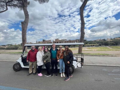 Rome: 4 Hour Electric Golf Cart Tour with Hotel Pickup - Piazza del Popolo and the viewpoint rhythm of the route