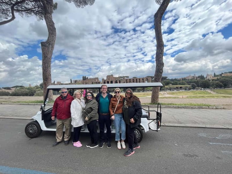 Rome: 4 Hour Electric Golf Cart Tour with Hotel Pickup - Piazza del Popolo and the viewpoint rhythm of the route