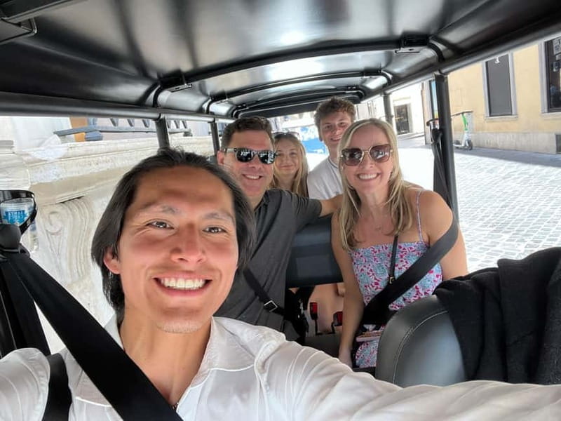 Rome: 4 hours Deluxe Golf cart Personalised Sightseeing tour - Spanish Steps and Giardino degli Aranci: iconic views with a calmer finish
