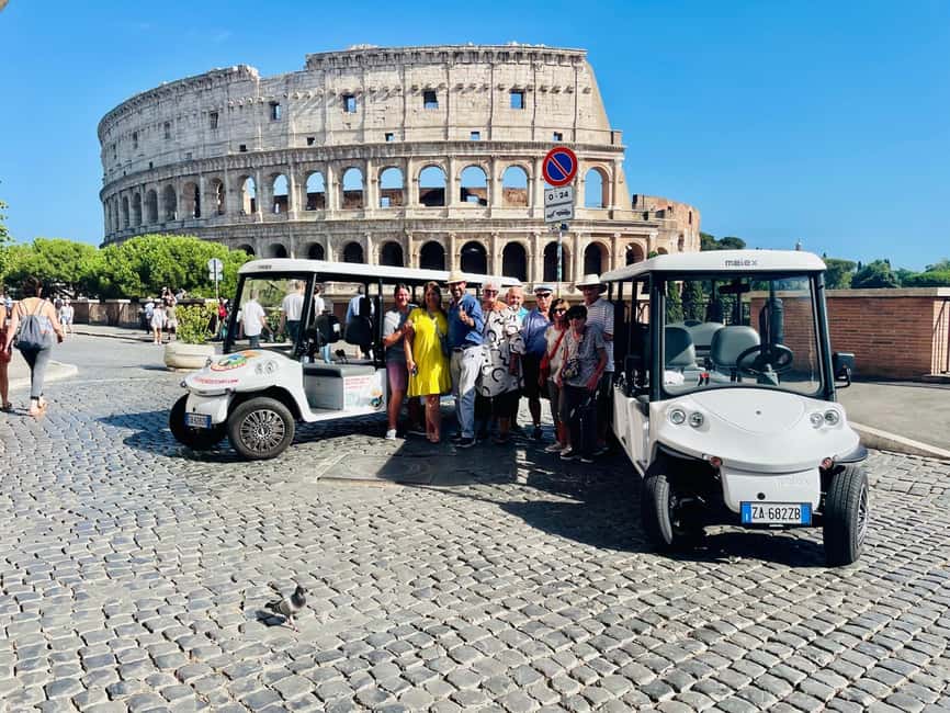 Rome: 4 hours Deluxe Golf cart Personalised Sightseeing tour - Who this tour is best for (and who might want something else)