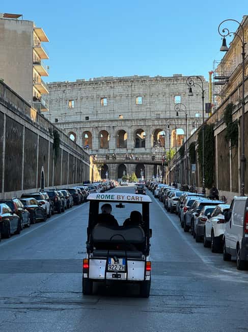 Rome: 6 hoursDaily Private Golf Cart Tour with typical lunch - St. Peter’s Basilica and the Janiculum Viewpoint