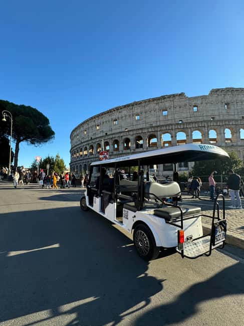 Rome: 6 hoursDaily Private Golf Cart Tour with typical lunch - Spanish Steps, Popolo, and Getting Your Bearings
