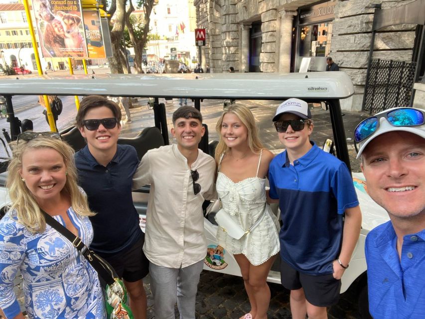 Rome: 7 Hour Full City Tour in Golf Cart with Catacombs - Circus Maximus and the Colosseum: Views You Don’t Rush