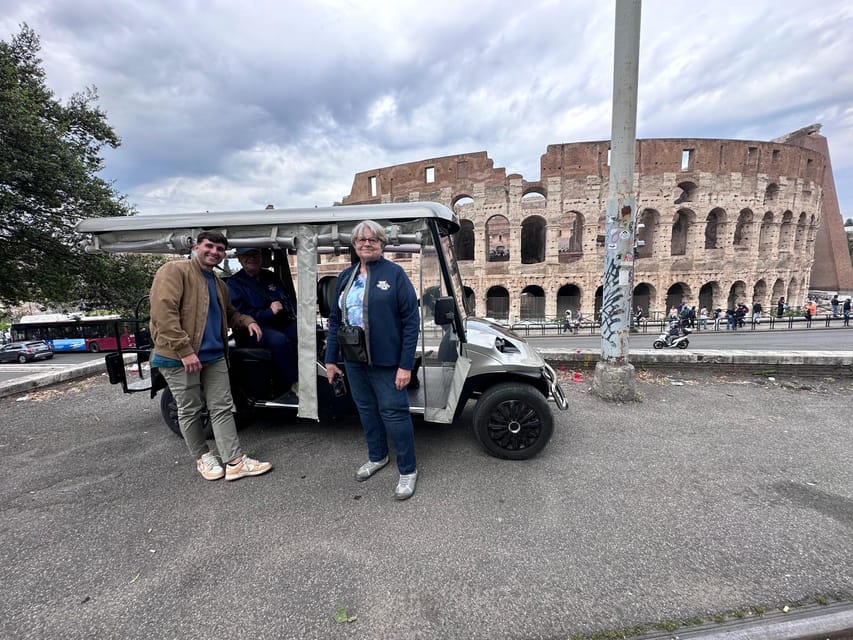 Rome: 7 Hour Full City Tour in Golf Cart with Catacombs - Pincio Terrace, Piazza Venezia, Piazza del Popolo, and the Jewish Ghetto